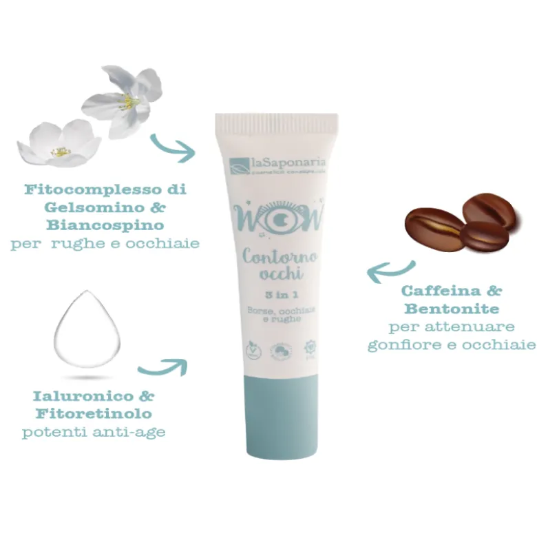 Crema contorno occhi 3 in 1