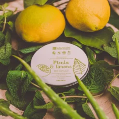 Crema mani menta e limone