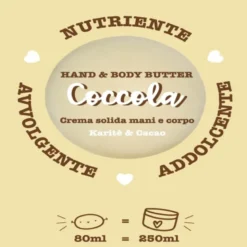 Crema solida mani e corpo COCCOLA