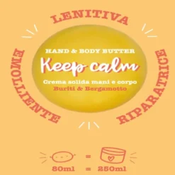 Crema solida mani e corpo KEEP CALM
