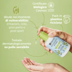 Detergente intimo Protettivo - Tè verde Bio & Ialuronico