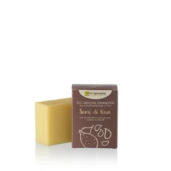 Doccia shampoo solido ai Semi di lino