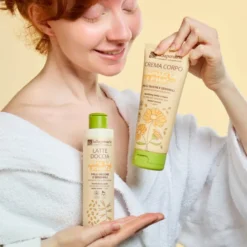 Kit corpo pelli sensibili - Latte doccia + crema corpo