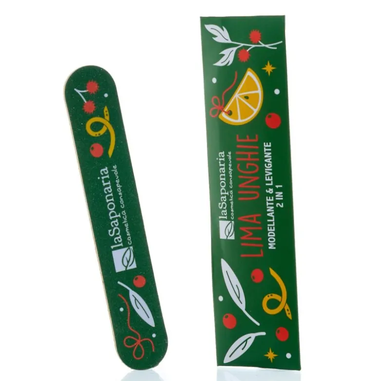 Limetta unghie 2 in 1 - Bosco d'inverno