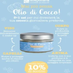 Olio di Cocco ai fiori di Tiarè biologico