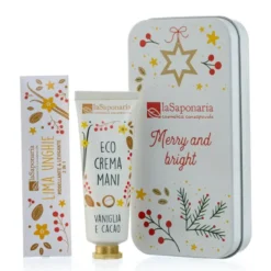 Scrigno - Crema mani Vaniglia e Cacao + Limetta unghie Dolci coccole