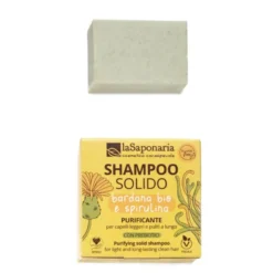 Shampoo solido purificante