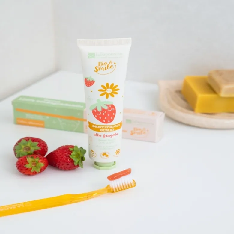 Spazzolino bimbi in fibra vegetale