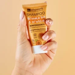 TRAVEL - Shampoo rinforzante - Girasole Bio e Arancio (30ml)